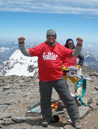 Aconcagua Gipfel Martin M&uuml;nstermann